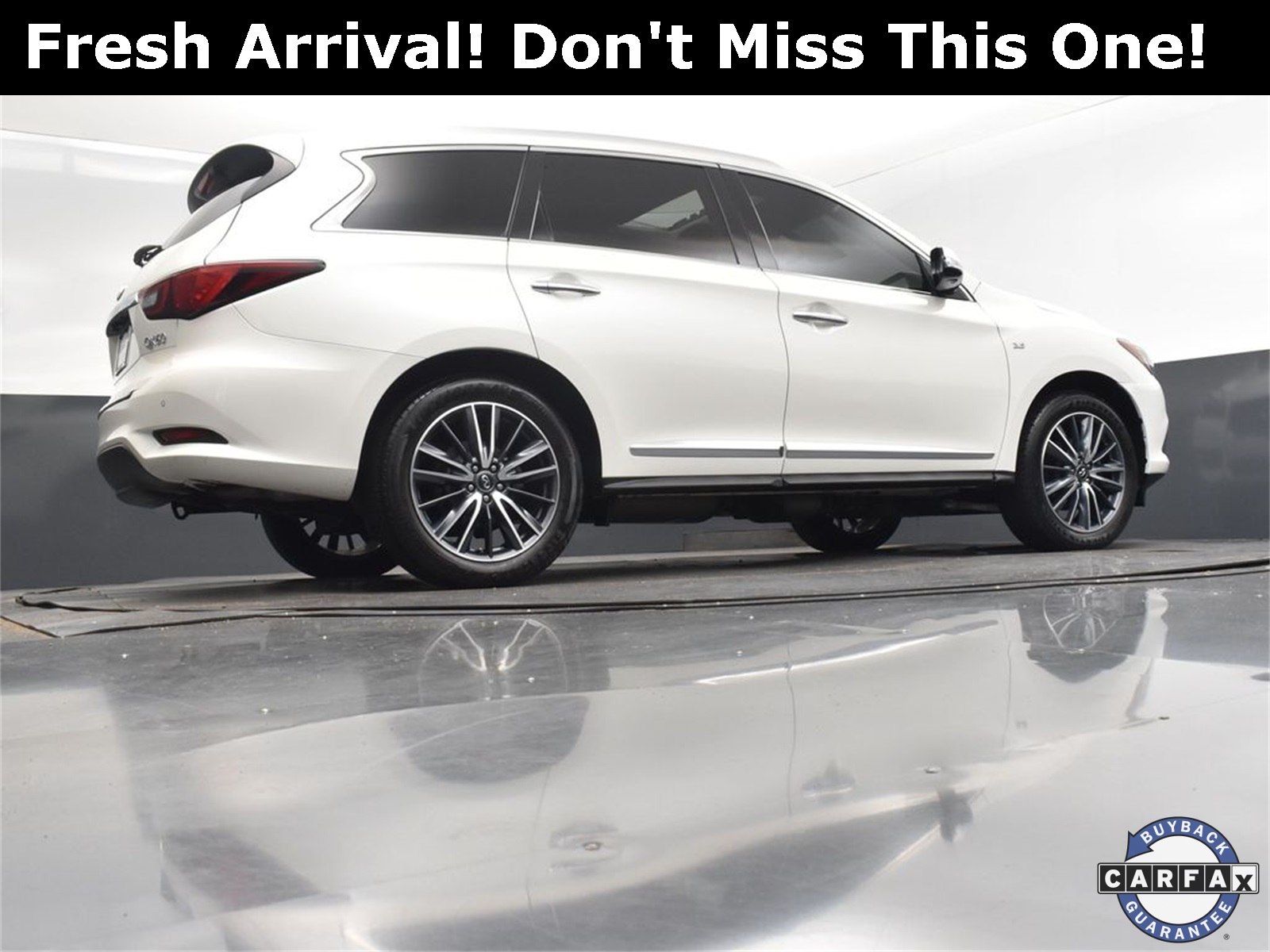 2020 Majestic White INFINITI QX60 LUXE FWD SUV