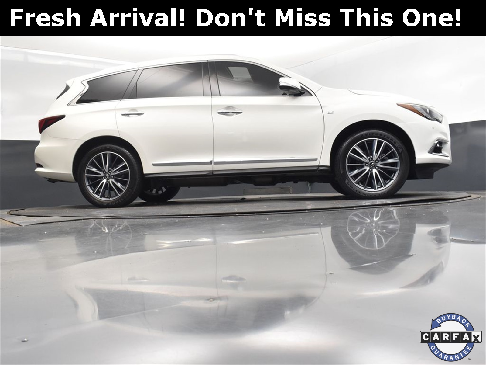 2020 Majestic White INFINITI QX60 LUXE FWD SUV