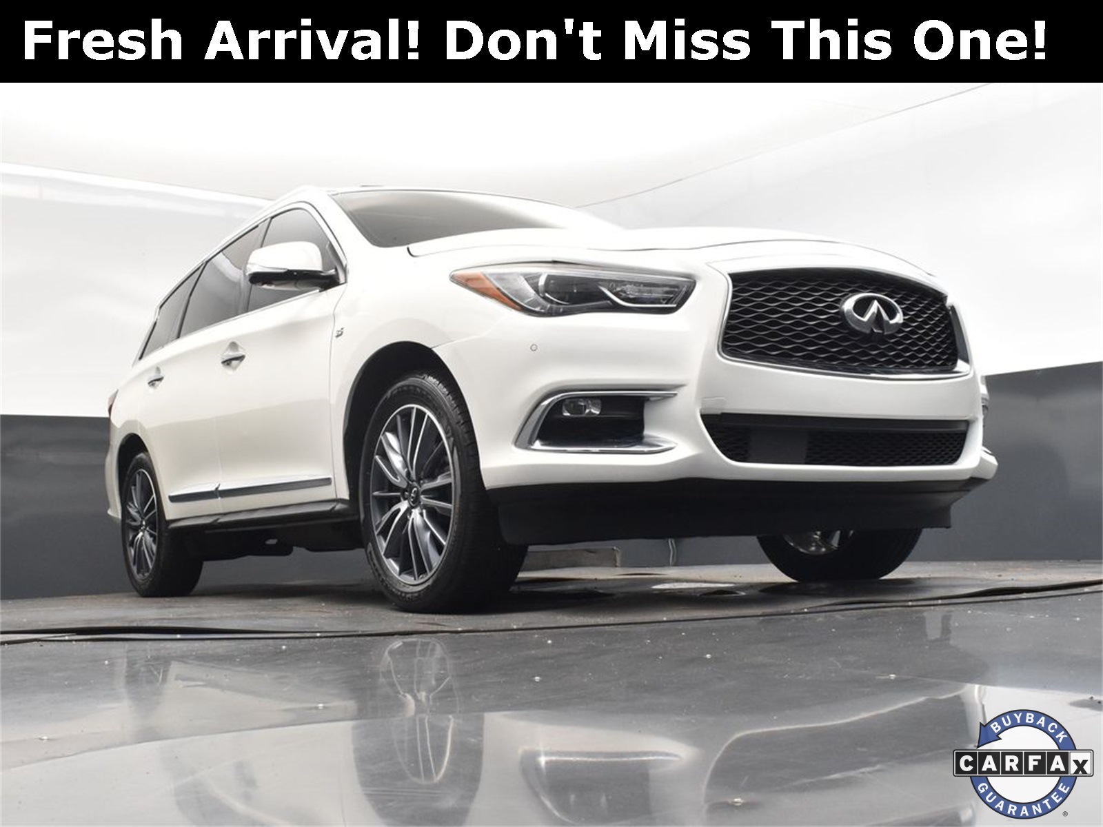 2020 Majestic White INFINITI QX60 LUXE FWD SUV
