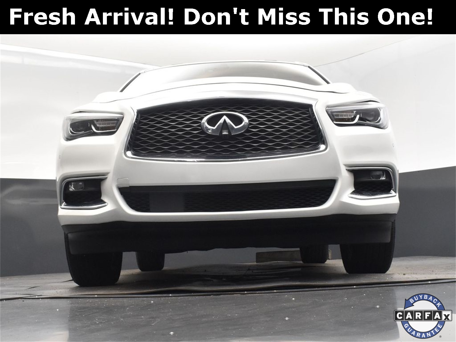 2020 Majestic White INFINITI QX60 LUXE FWD SUV
