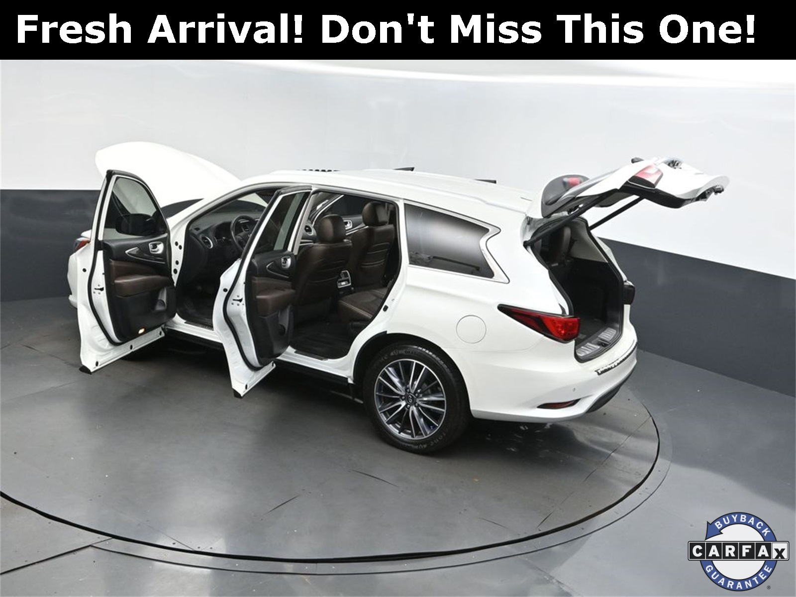 2020 Majestic White INFINITI QX60 LUXE FWD SUV