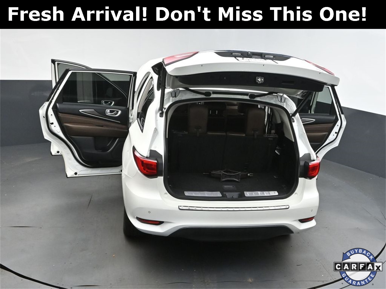 2020 Majestic White INFINITI QX60 LUXE FWD SUV