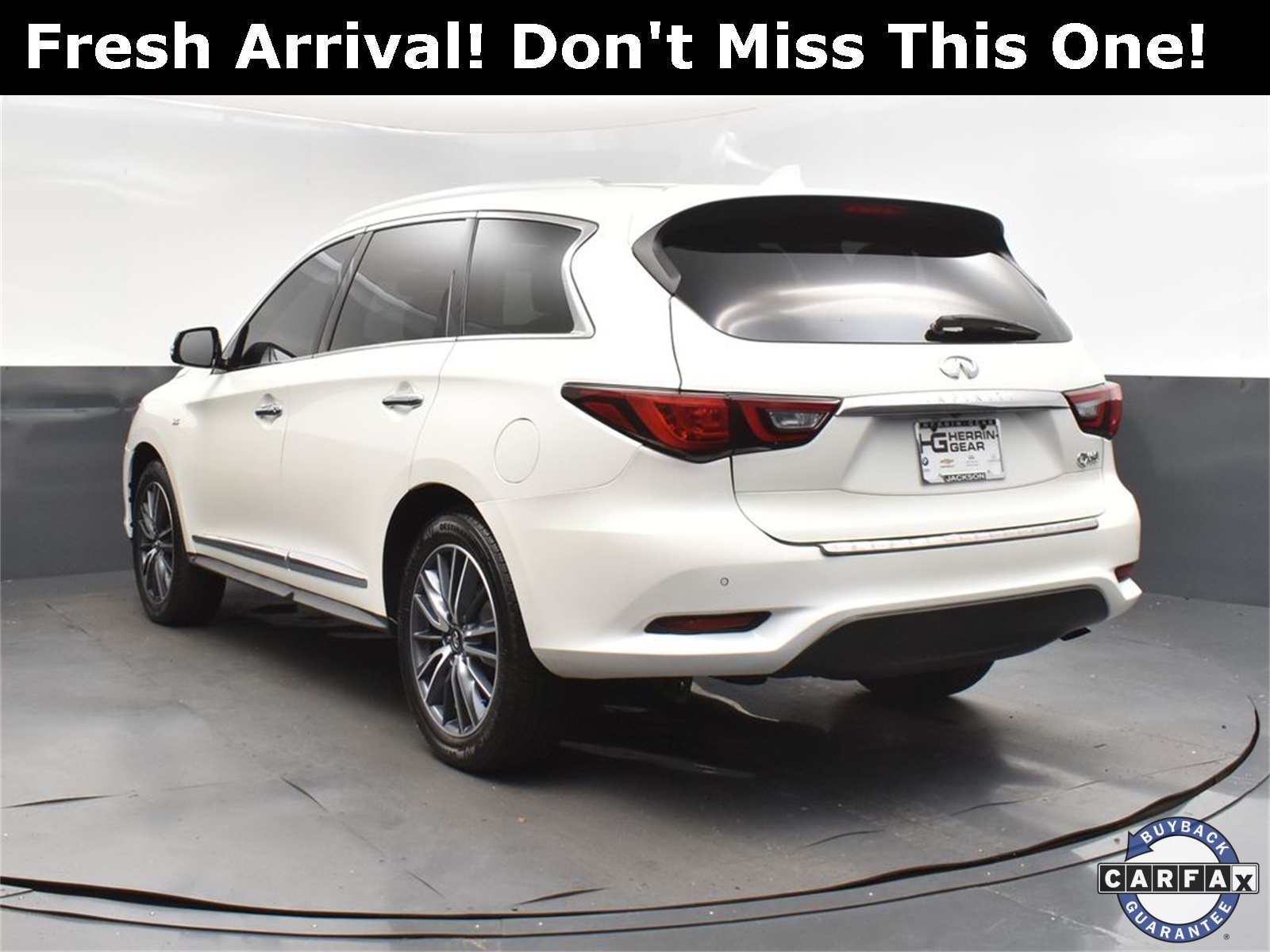 2020 Majestic White INFINITI QX60 LUXE FWD SUV