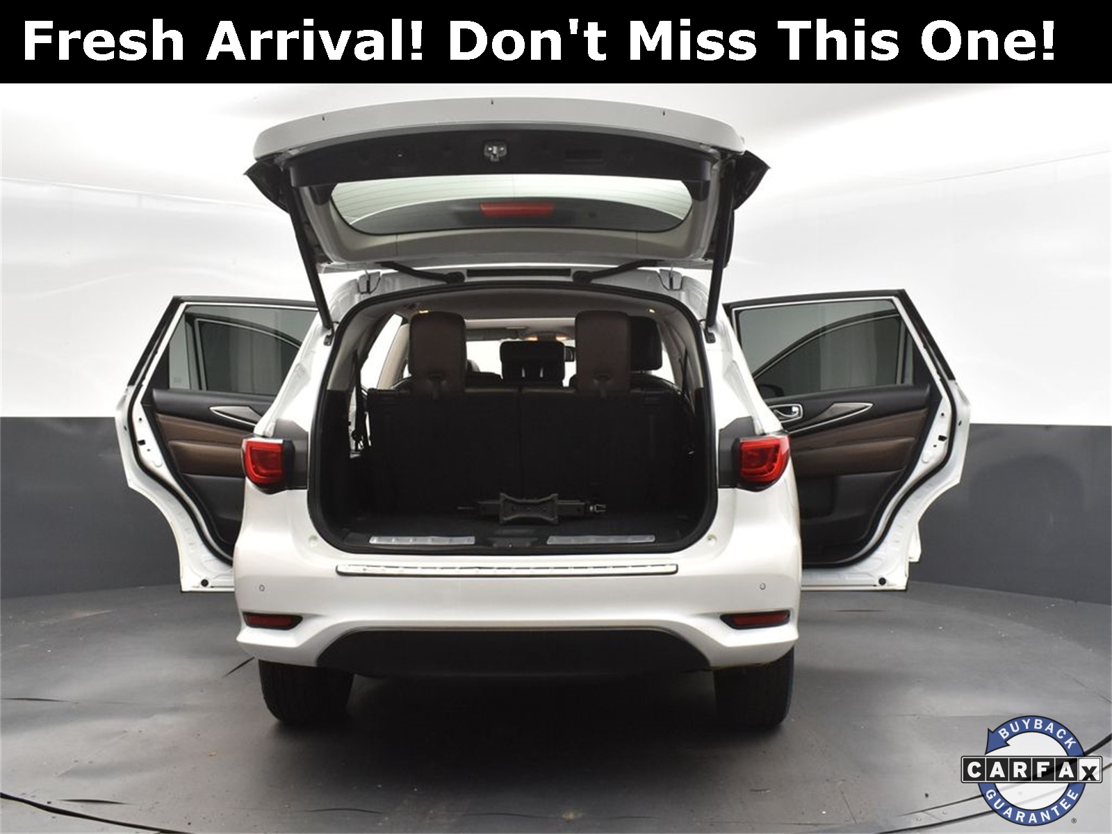 2020 Majestic White INFINITI QX60 LUXE FWD SUV