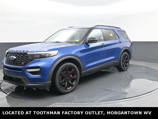 2020 Blue Ford Explorer ST SUV