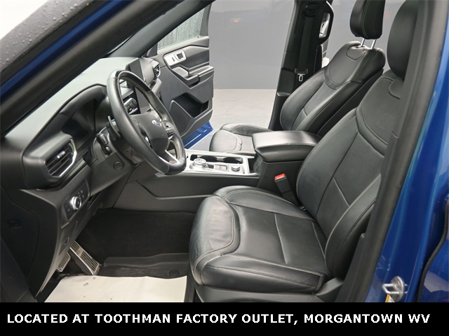 2020 Blue Ford Explorer ST 4X4 SUV