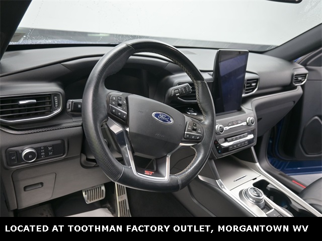 2020 Blue Ford Explorer ST 4X4 SUV