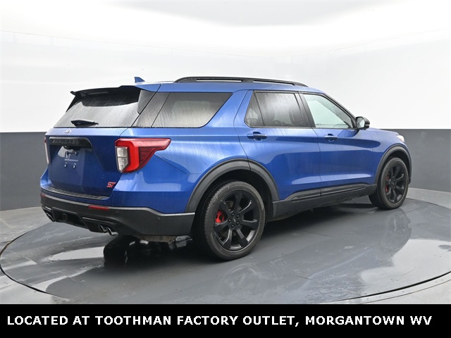 2020 Blue Ford Explorer ST 4X4 SUV