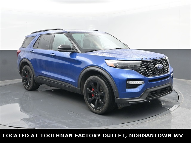 2020 Blue Ford Explorer ST 4X4 SUV