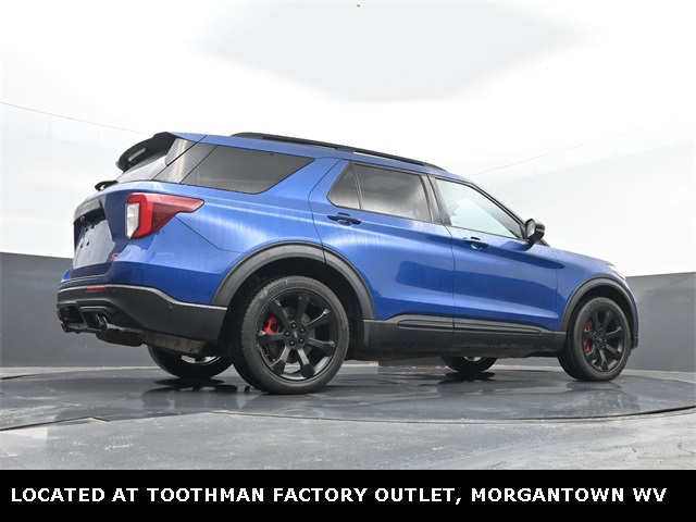 2020 Blue Ford Explorer ST 4X4 SUV
