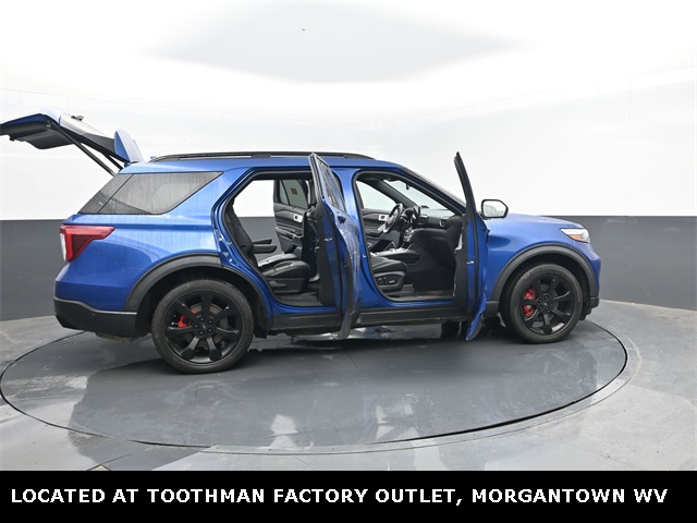 2020 Blue Ford Explorer ST 4X4 SUV