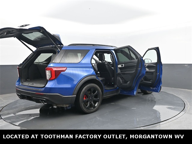 2020 Blue Ford Explorer ST 4X4 SUV