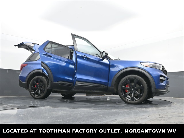 2020 Blue Ford Explorer ST 4X4 SUV
