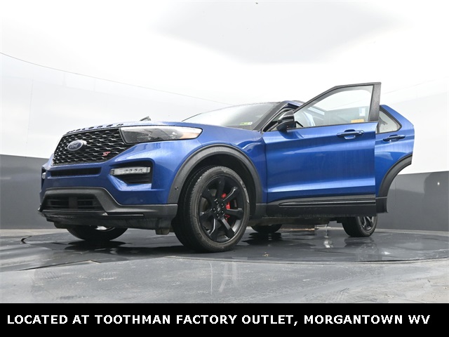 2020 Blue Ford Explorer ST 4X4 SUV