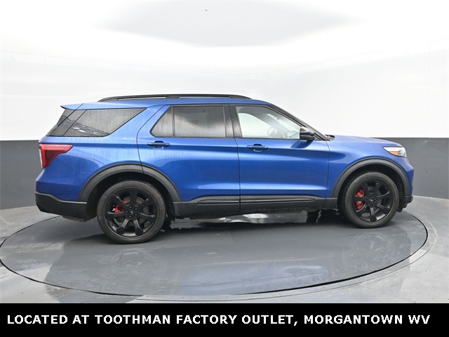 2020 Blue Ford Explorer ST 4X4 SUV