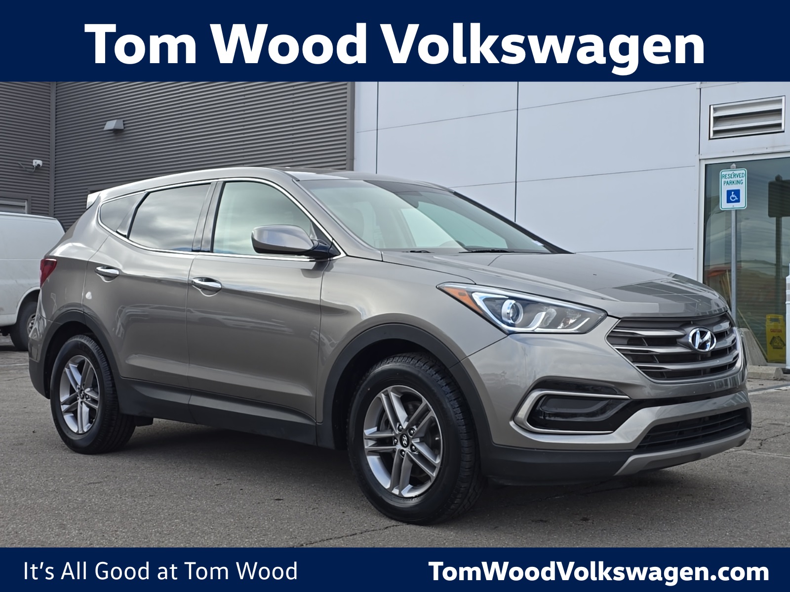 used 2017 Hyundai Santa Fe Sport car, priced at $14,500