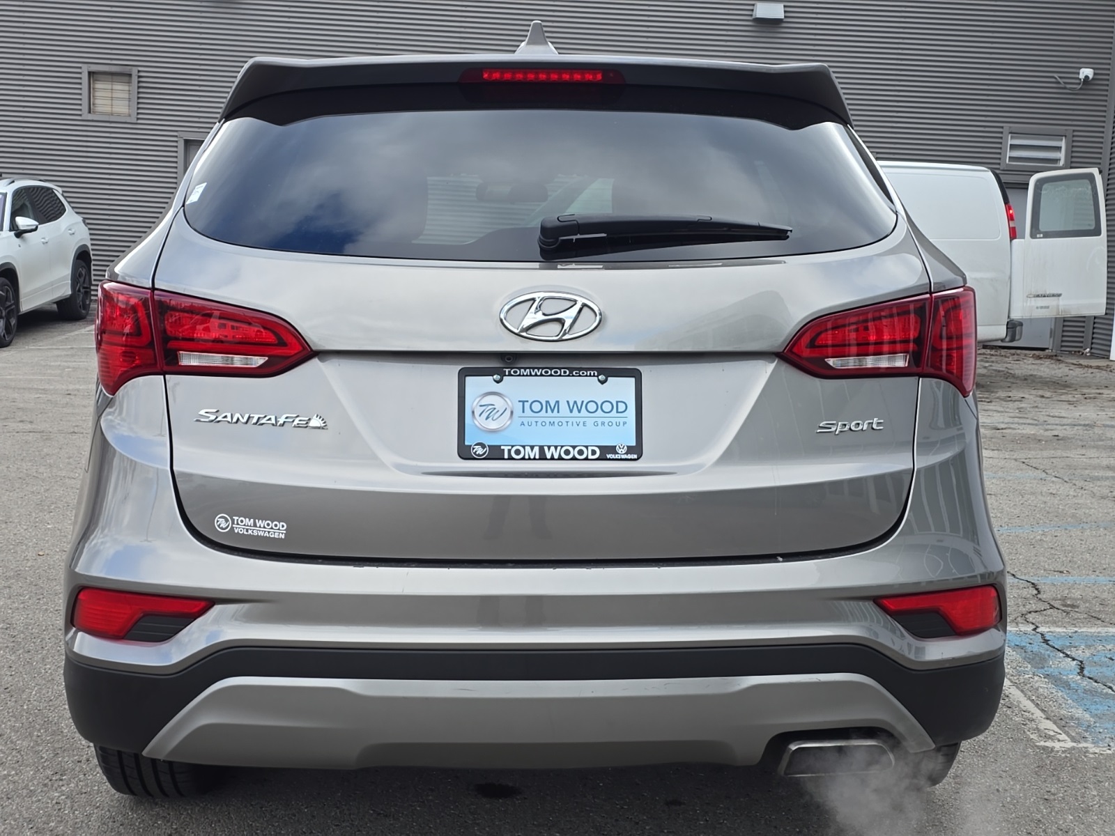 used 2017 Hyundai Santa Fe Sport car, priced at $14,500