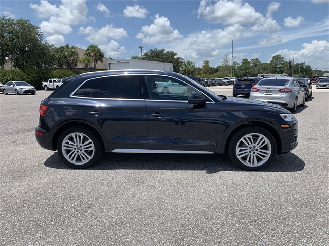 2019 Moonlight Blue Audi Q5 2.0T Premium Plus AWD SUV