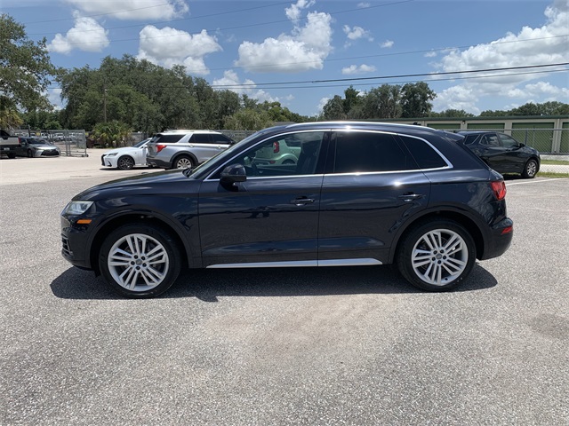 2019 Moonlight Blue Audi Q5 2.0T Premium Plus AWD SUV