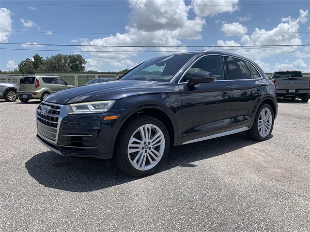 2019 Moonlight Blue Audi Q5 2.0T Premium Plus AWD SUV