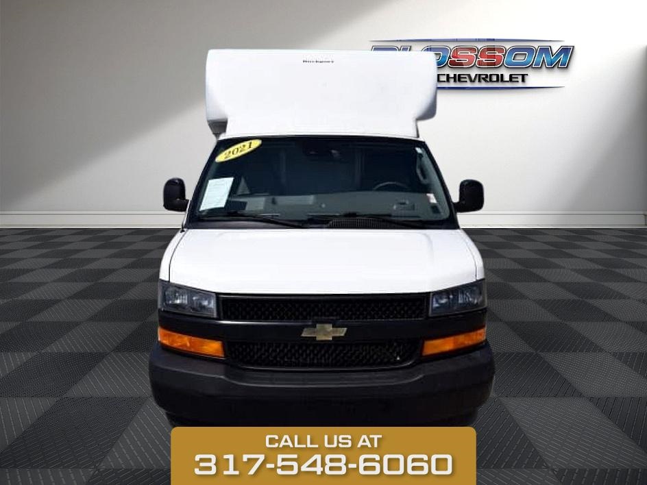 2021 Summit White Chevrolet Express Commercial Cutaway Work Van RWD 2D Chassis