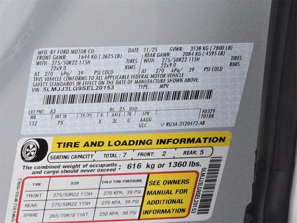 new 2025 Lincoln Navigator L car, priced at $106,773