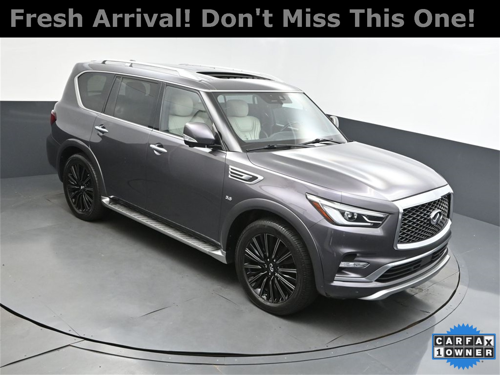 2019 Anthracite Gray INFINITI QX80 Limited SUV