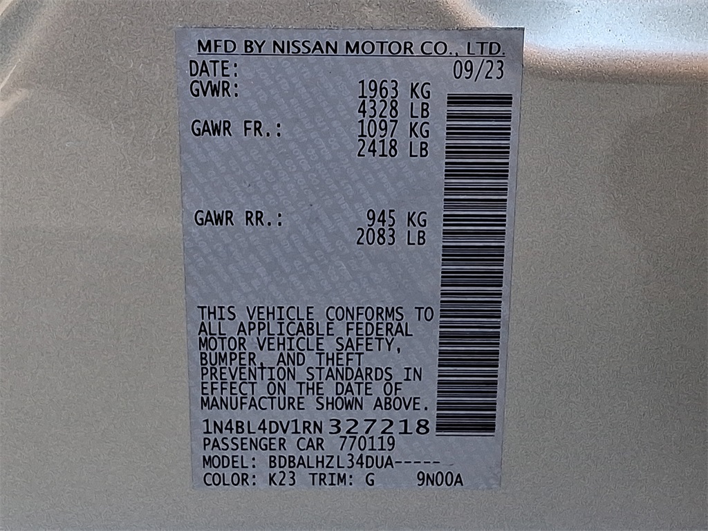 used 2024 Nissan Altima car, priced at $17,995