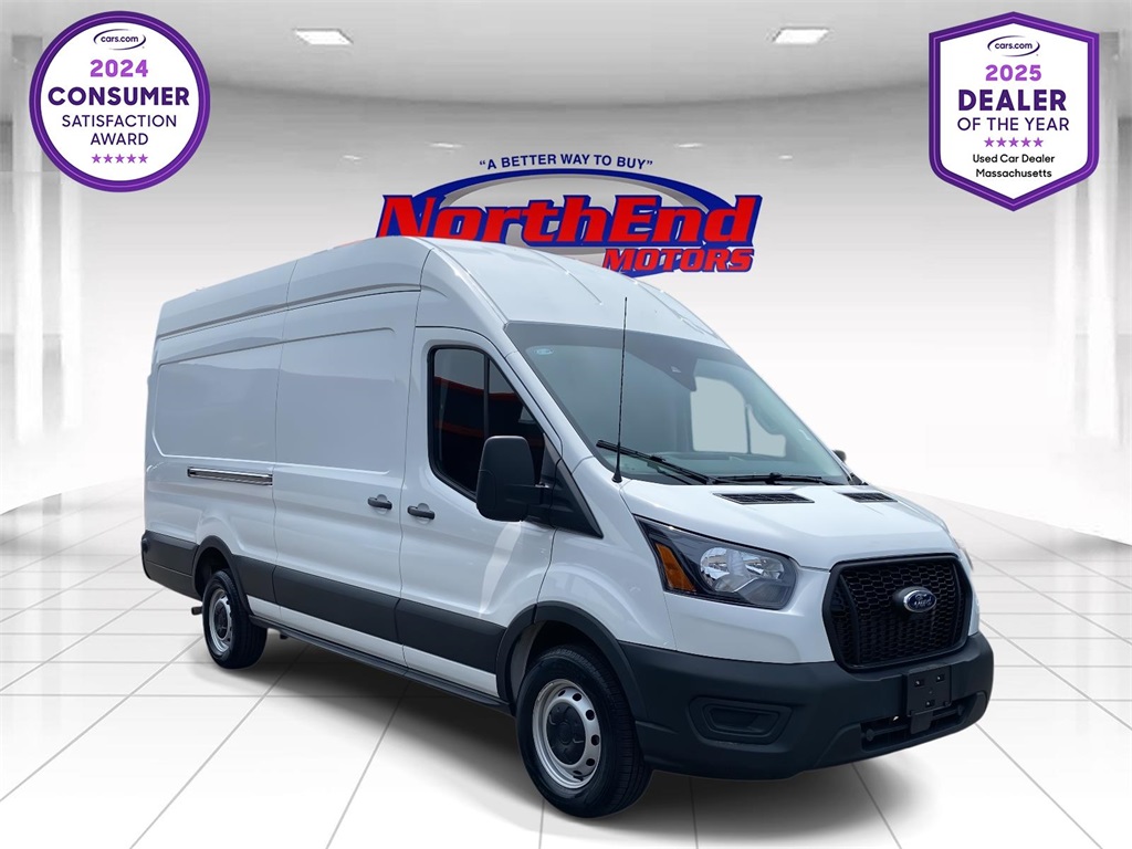 2024 Oxford White Ford Transit Cargo Van Base Van