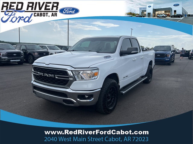 2022 Bright White Clearcoat Ram 1500 Big Horn/Lone Star 4X4 Truck