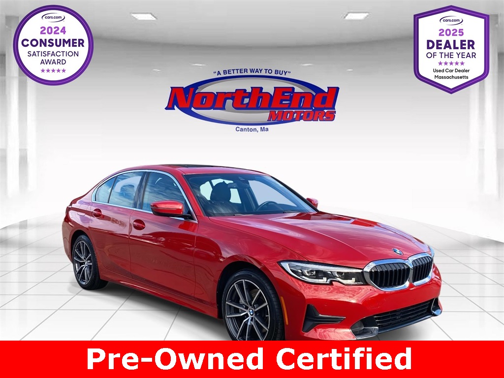 2022 Melbourne Red Metallic BMW 3 Series 330i xDrive AWD Sedan