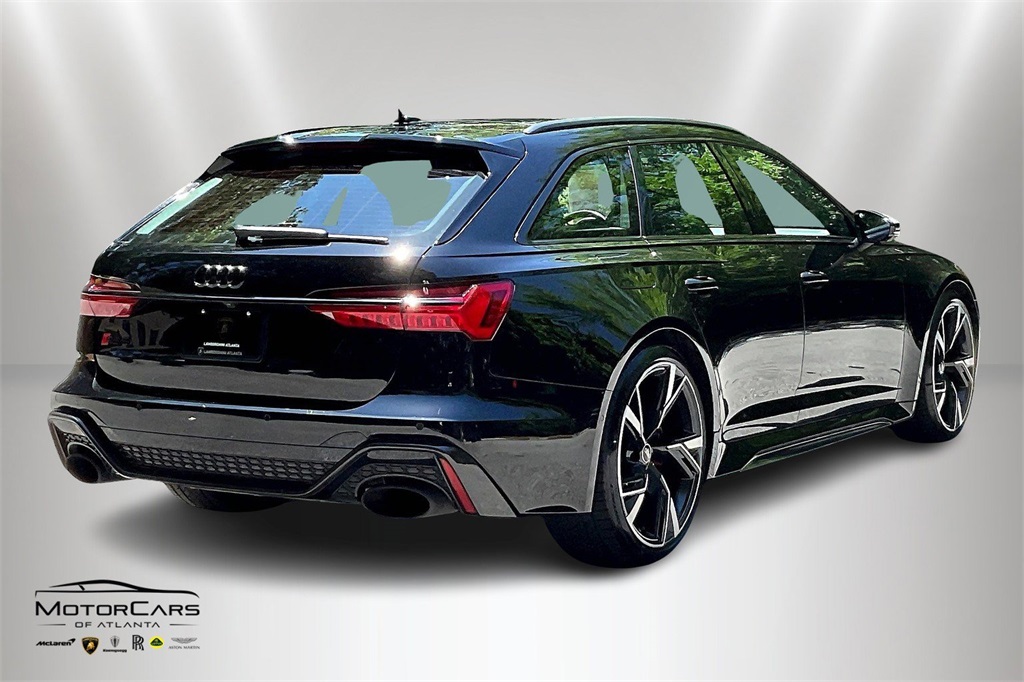 2021 Mythos Black Metallic Audi RS 6 4.2 Ceramic brakes & Carbon optic Pkg AWD Crossover