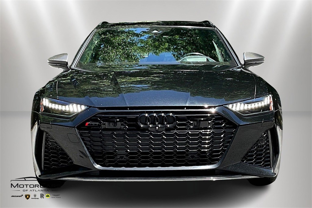 2021 Mythos Black Metallic Audi RS 6 4.2 Ceramic brakes & Carbon optic Pkg AWD Crossover