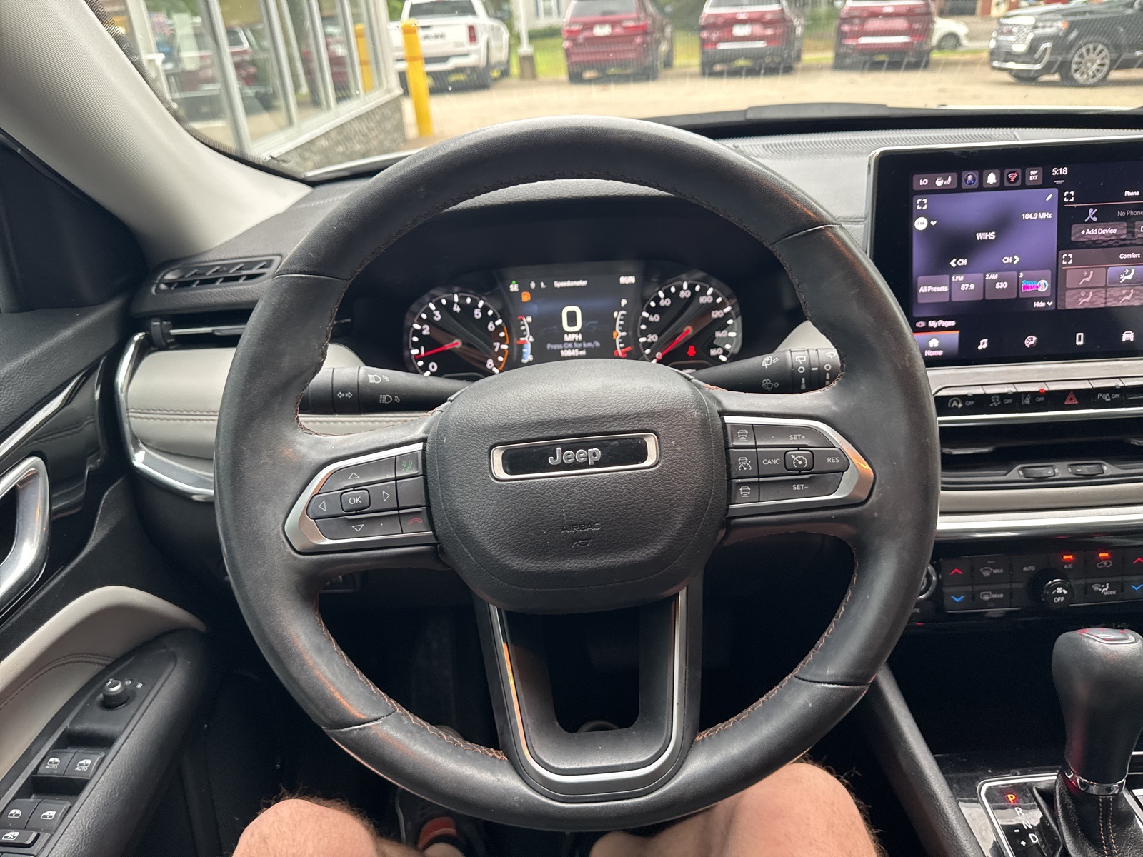 2022 Bright White Clearcoat Jeep Compass Limited 4X4 SUV