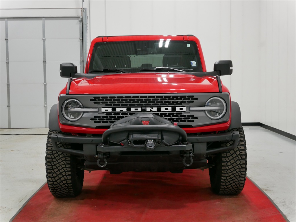 Used 2024 Ford Bronco 4-Door Badlands with VIN 1FMEE9BP1RLA95522 for sale in Waite Park, Minnesota