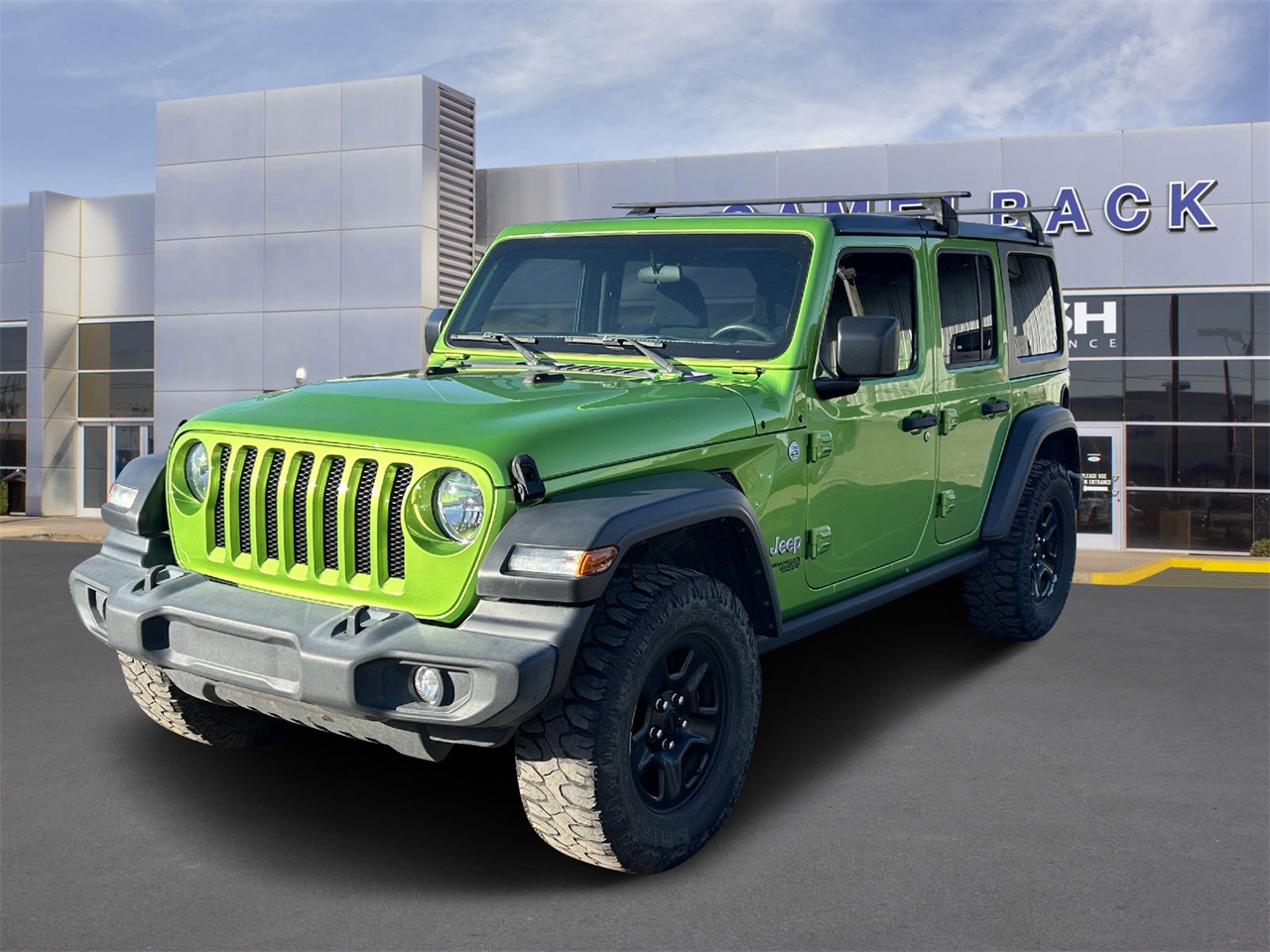 used 2020 Jeep Wrangler car, priced at $23,997