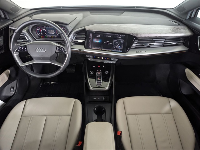 used 2024 Audi Q4 Sportback e-tron car, priced at $30,981