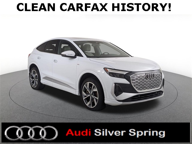 used 2024 Audi Q4 Sportback e-tron car, priced at $30,981