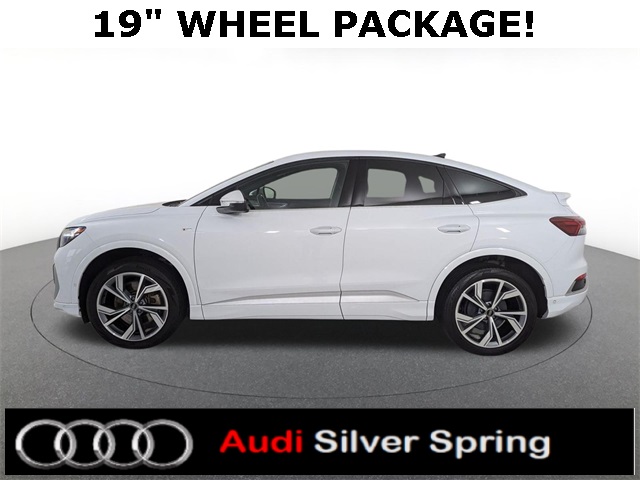 used 2024 Audi Q4 Sportback e-tron car, priced at $30,981
