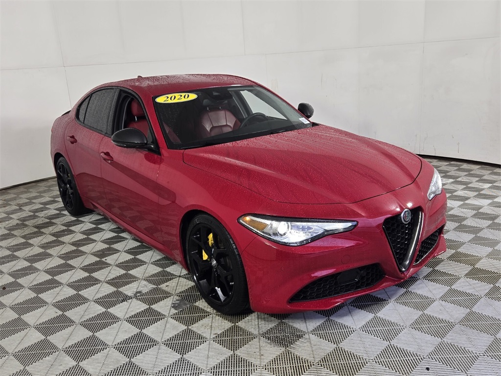 used 2020 Alfa Romeo Giulia car, priced at $17,998