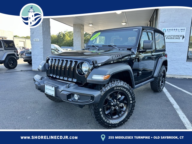 2021 Black Clearcoat Jeep Wrangler Willys 4X4 SUV