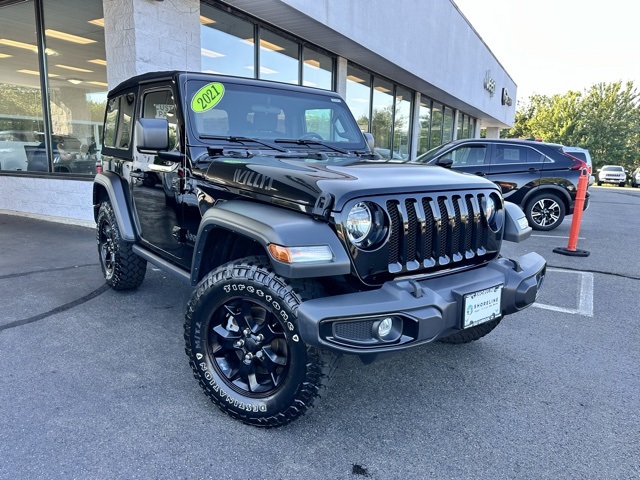 2021 Black Clearcoat Jeep Wrangler Willys 4X4 SUV