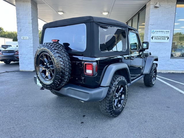 2021 Black Clearcoat Jeep Wrangler Willys 4X4 SUV