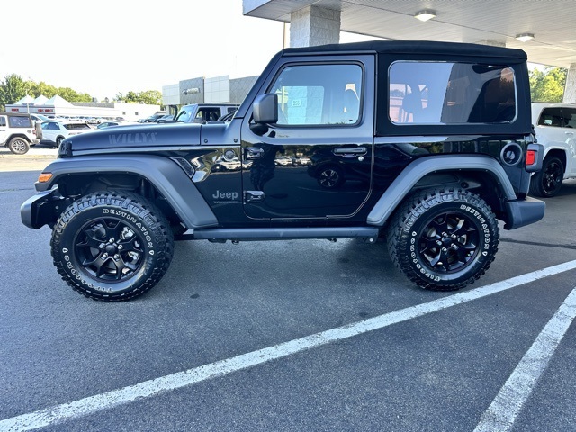 2021 Black Clearcoat Jeep Wrangler Willys 4X4 SUV