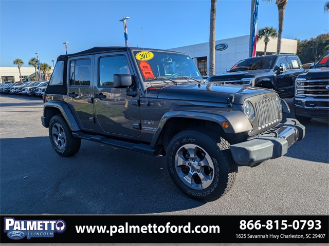used 2017 Jeep Wrangler car, priced at $22,987