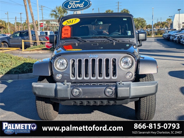 used 2017 Jeep Wrangler car, priced at $22,987