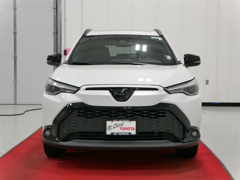 Used 2025 Toyota Corolla Cross XSE with VIN 7MUFBABG0SV078983 for sale in Waite Park, Minnesota