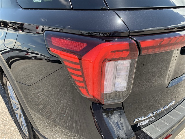 2025 Agate Black Metallic Ford Explorer Platinum RWD SUV
