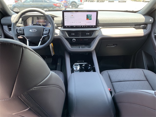 2025 Agate Black Metallic Ford Explorer Platinum RWD SUV