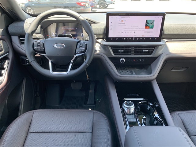 2025 Agate Black Metallic Ford Explorer Platinum RWD SUV